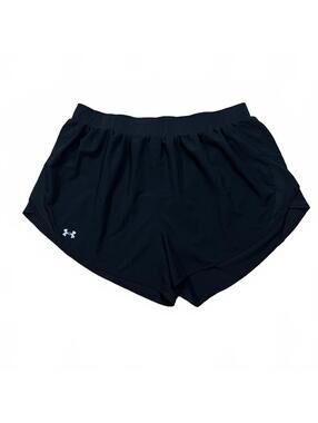 Under Armour Fly-By 2.0 Women's Shorts Black Size 2X Plus